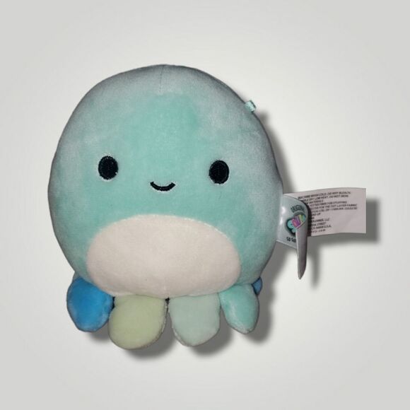 Squishmallows ZOBEY 4.5" Squishmallow Plush Octopus - Picture 4 of 9